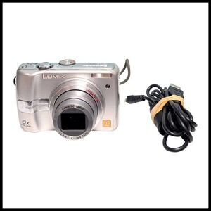 Panasonic Digital Camera Lumix DMC-LZ7 Silver Tested